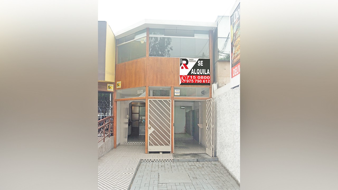 Alquiler de Local Comercial en SANTIAGO DE SURCO 