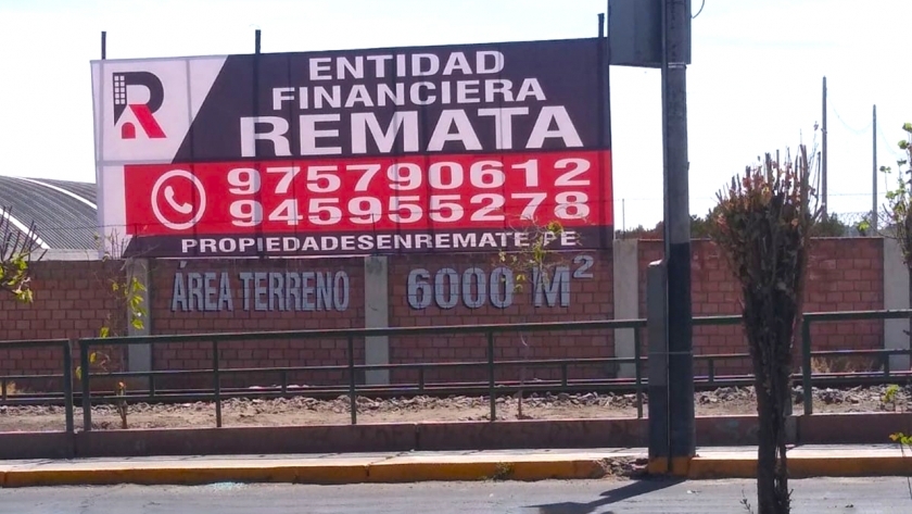 Venta de Terreno en AREQUIPA 
