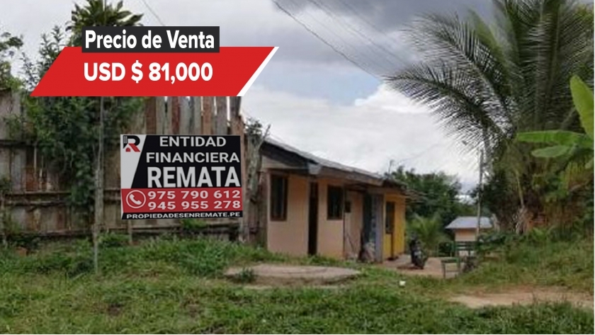 Venta de Terreno en MOYOBAMBA 