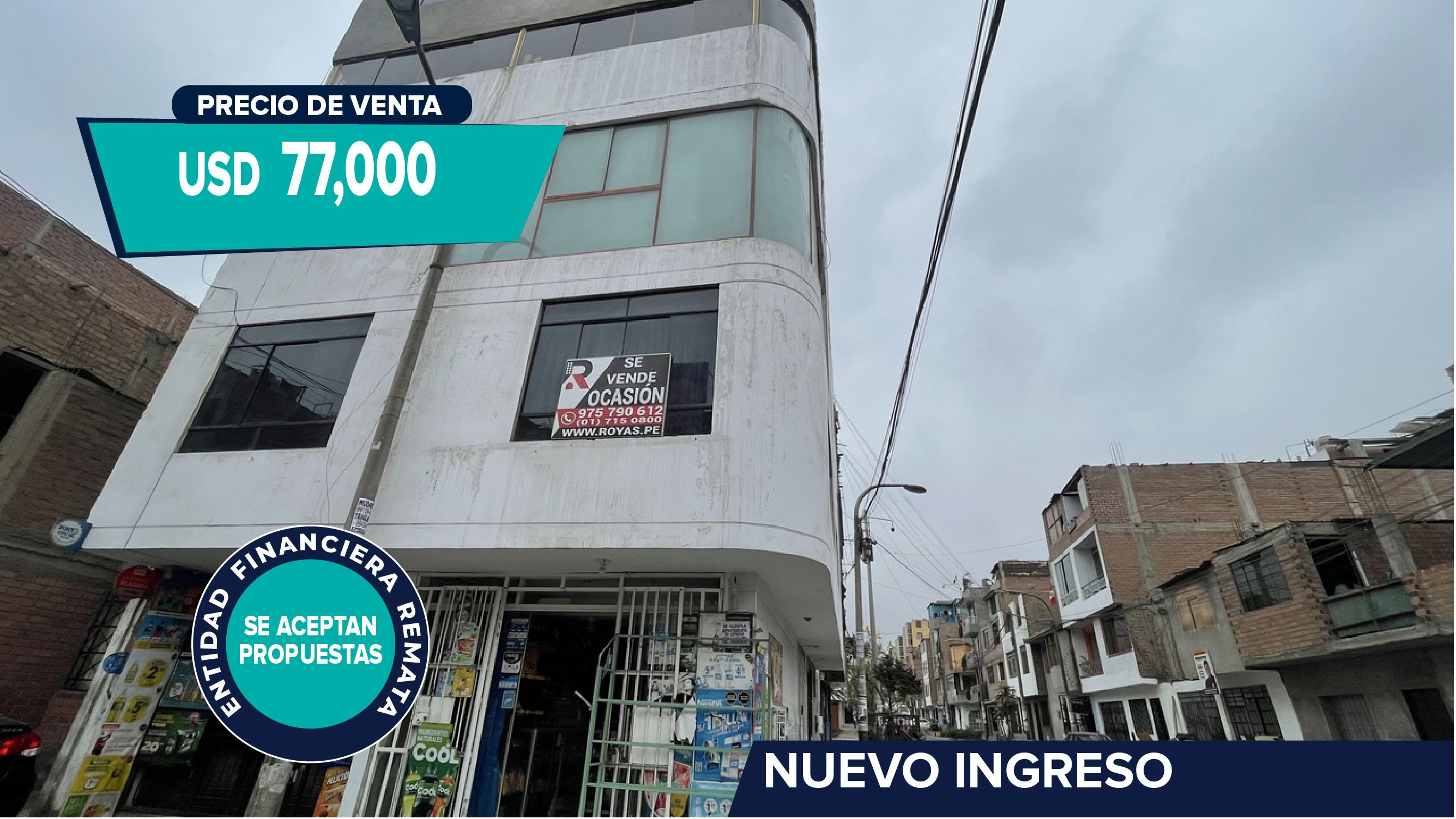 Venta de Departamento en LOS OLIVOS 