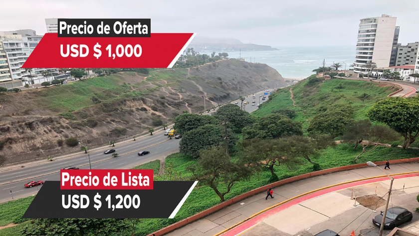 Alquiler de Departamento en MIRAFLORES 