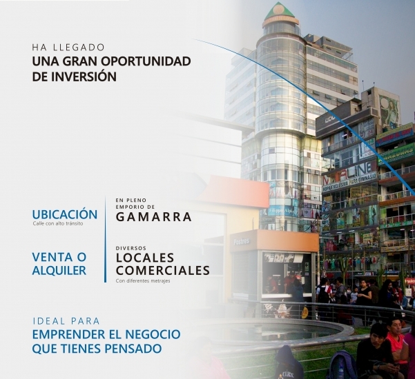 Alquiler de Local Comercial en LA VICTORIA 