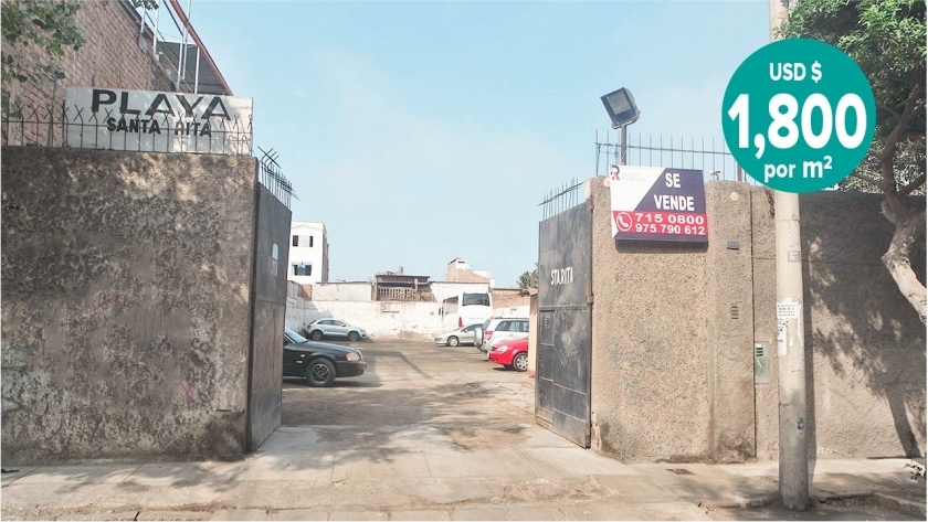 Venta de Terreno en BARRANCO 