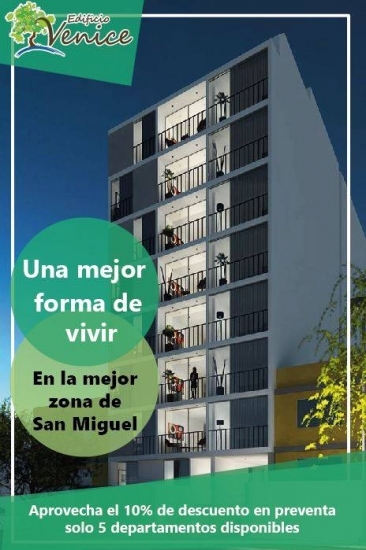 Venta de Departamento en SAN MIGUEL 