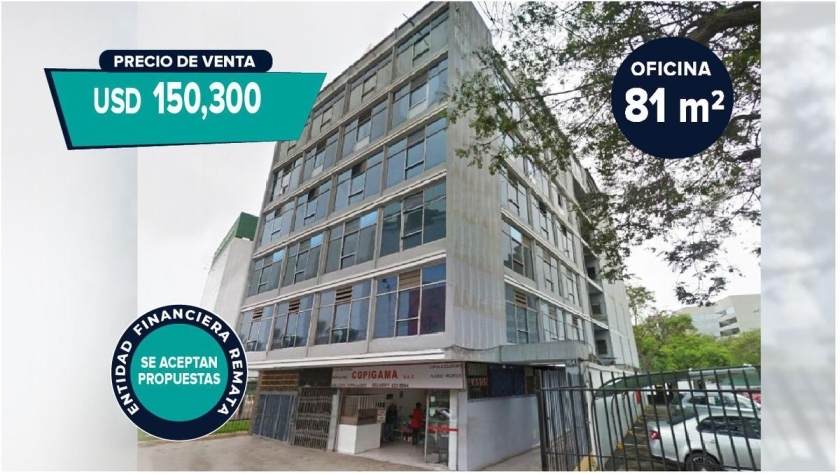Venta de Oficina en SAN ISIDRO 