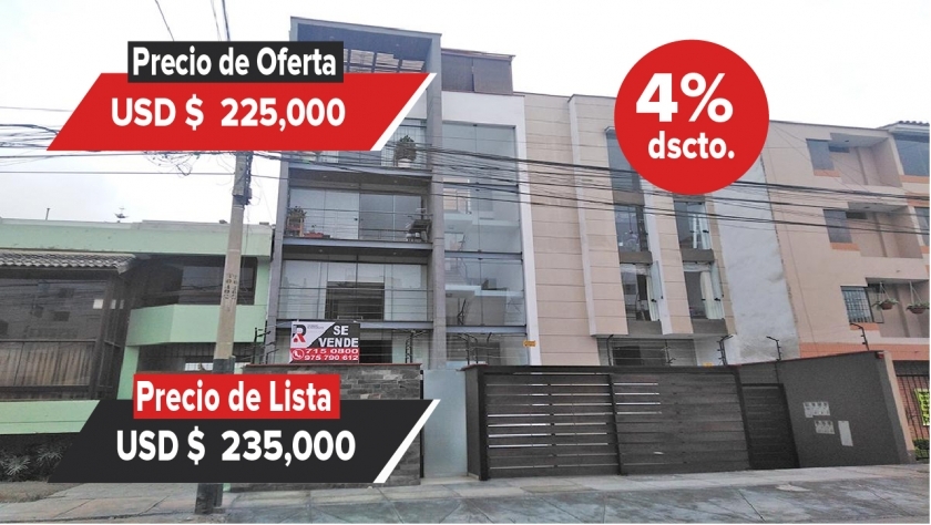 Venta de Departamento en SANTIAGO DE SURCO 
