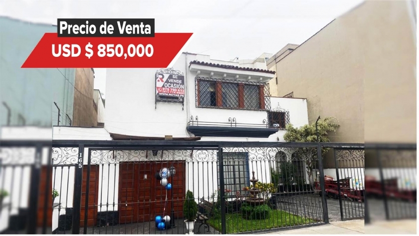Venta de Casa en MIRAFLORES 